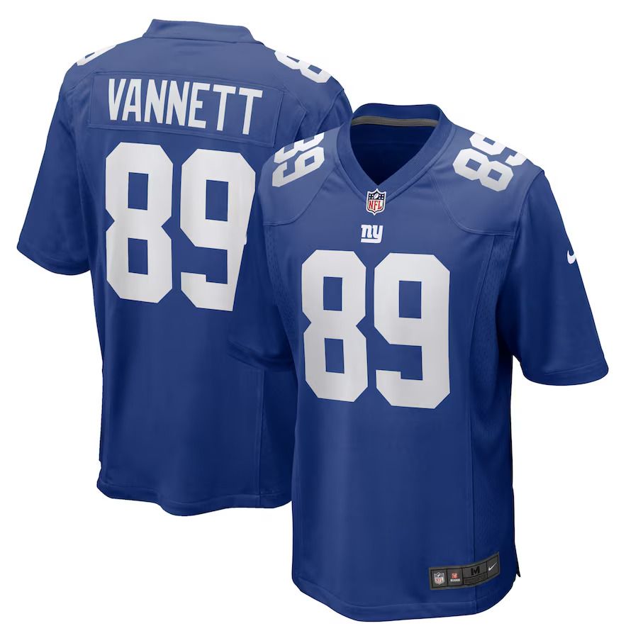 Men New York Giants #89 Nick Vannett Nike Royal Home Game Player NFL Jersey